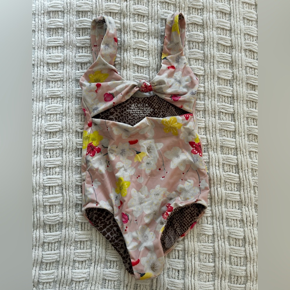 Acacia Kids Floral One-Piece Swimsuit